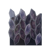 Olive Purple Peel and Stick Wall Tiles